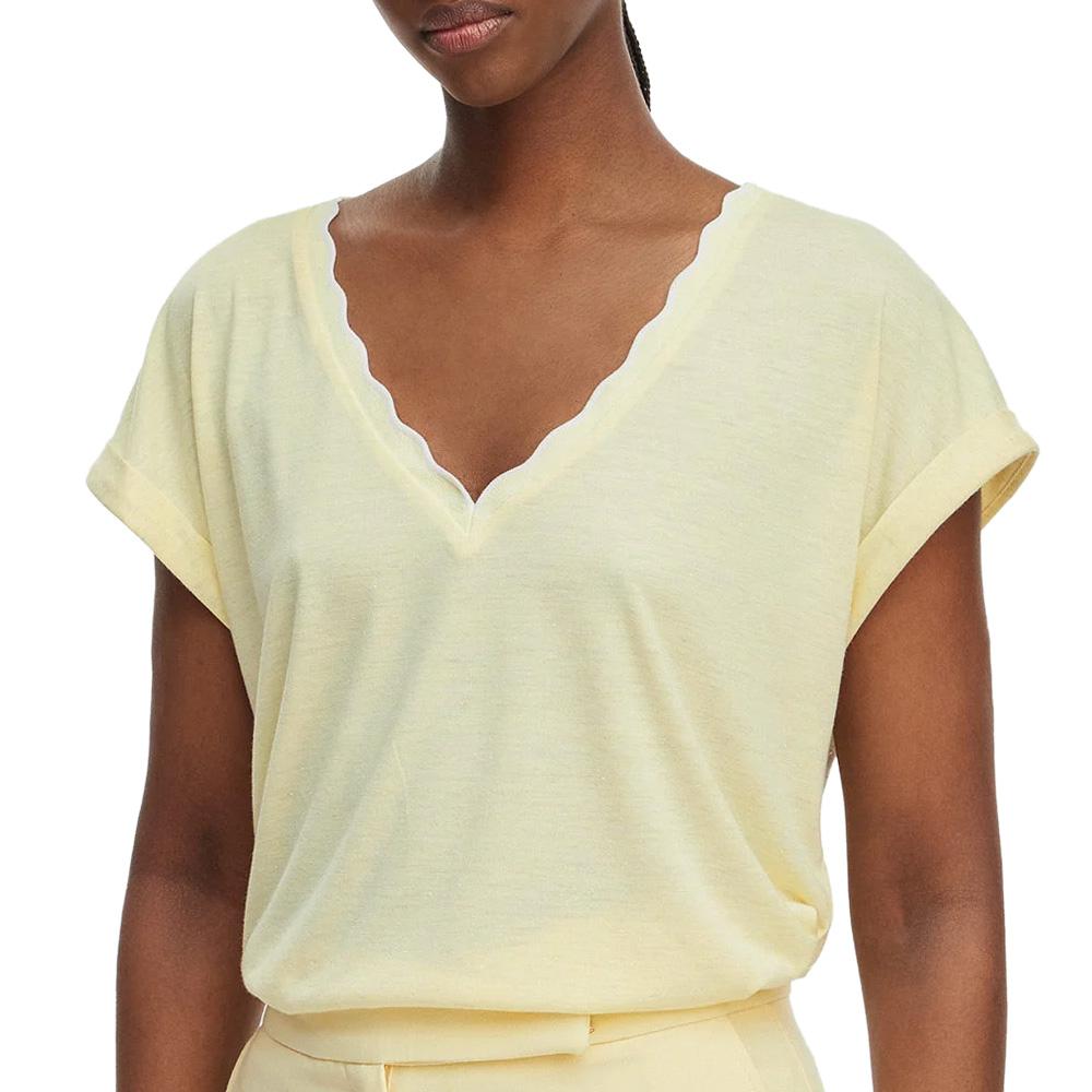 Morgan DIANA Women’s Yellow T-Shirt affordable