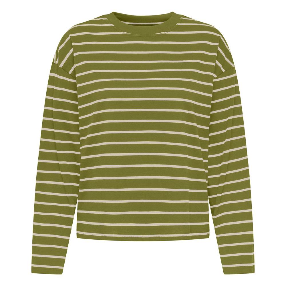 Women’s Green Long-Sleeved T-Shirt by Only Happy affordable