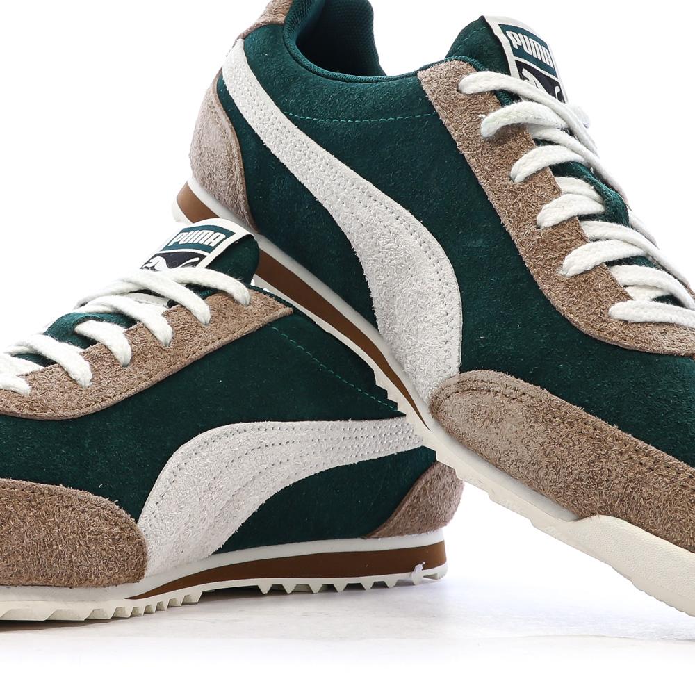 Baskets Beiges/Vertes Homme Puma Arizona vue 7
