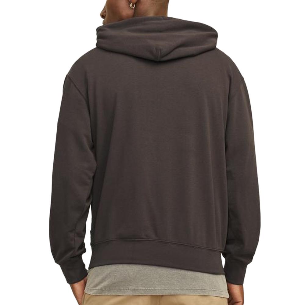Sudadera con capucha Jack &amp; Jones Charge Negro/Gris, Hombre ver 2