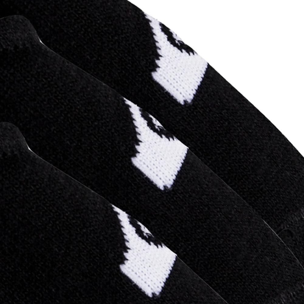3 Paar schwarze Herrensocken von Quiksilver (3-Pack) Ansicht 2