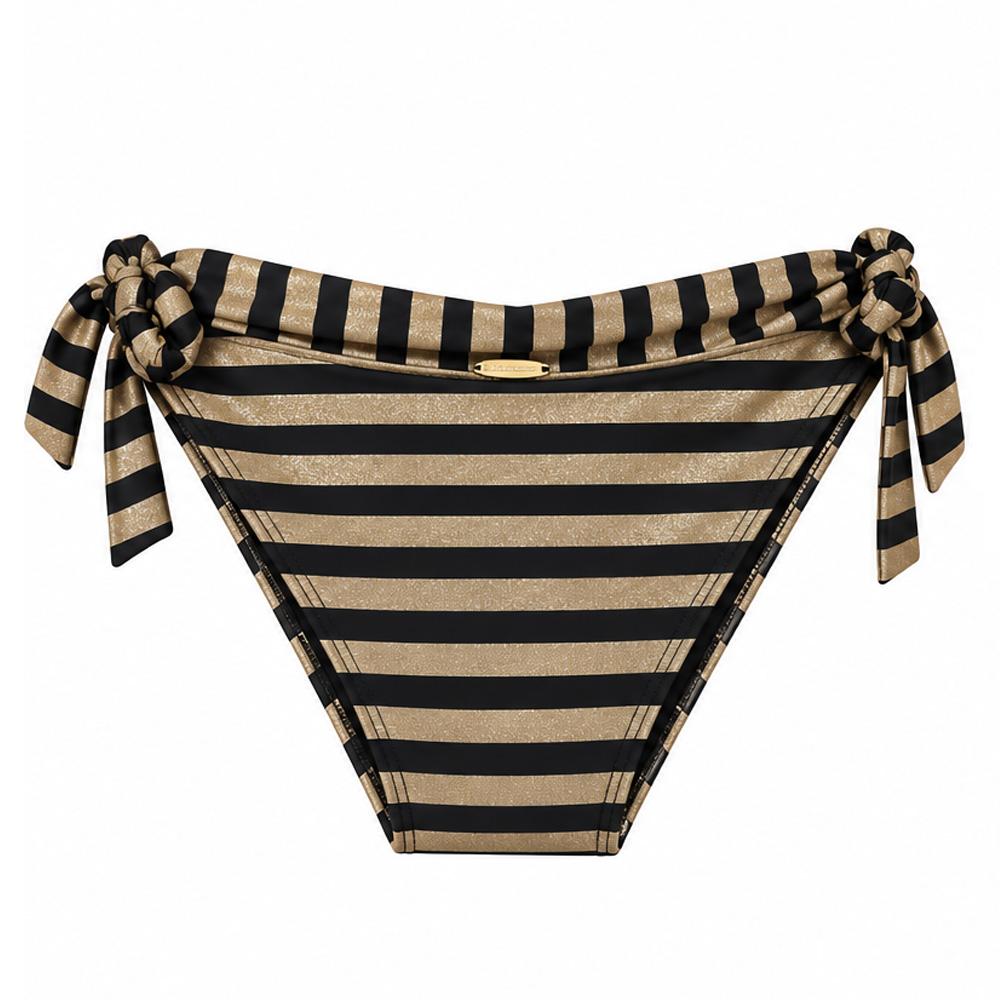 Braguita de bañador dorada/negra para mujer Grain de Sable Vogue ver 2