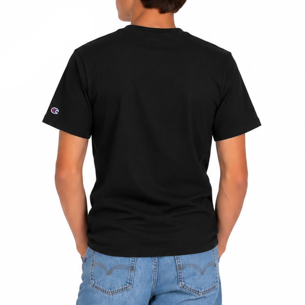 Schwarzes Champion Signature T-Shirt für Jungen Ansicht 2