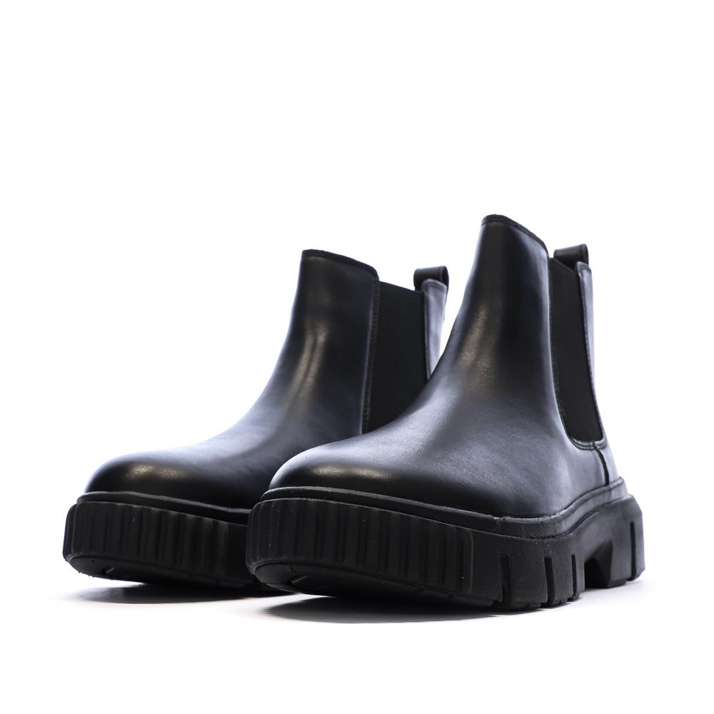 Schwarze Damenstiefeletten von Timberland Greyfield Ansicht 6