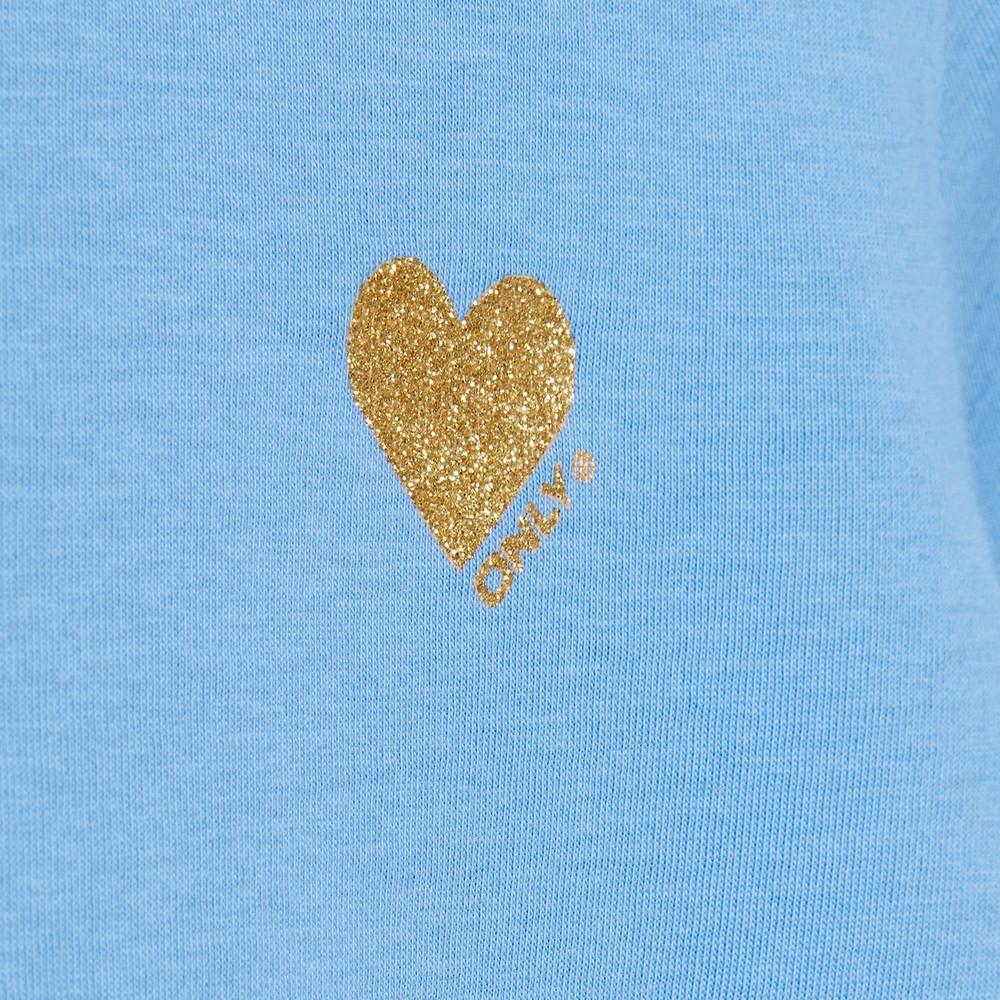 Camiseta Kids Only Kita Azul Niña ver 2