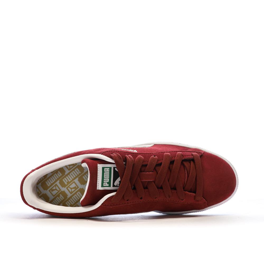 Baskets Bordeaux Mixte Puma Suede Classic XXL vue 4