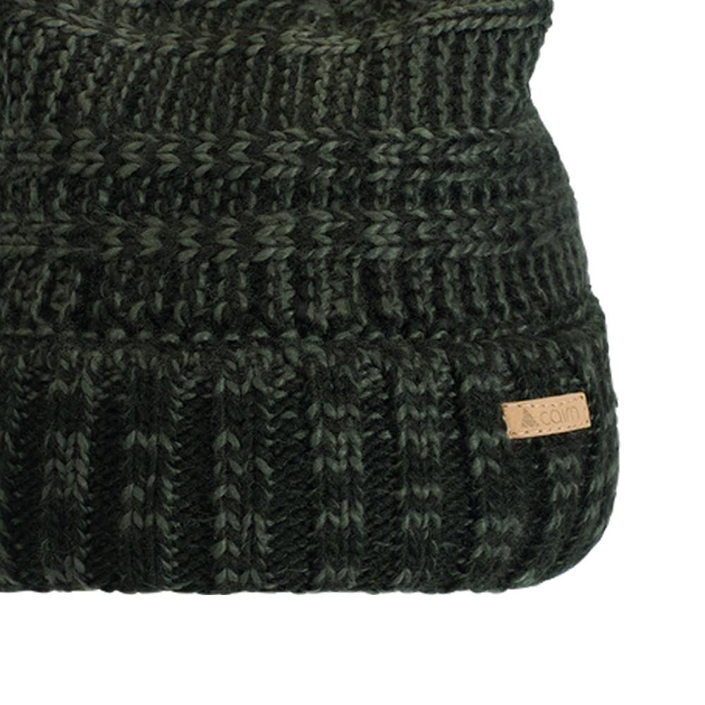 Gorro caqui/negro para hombre Cairn Paul ver 2