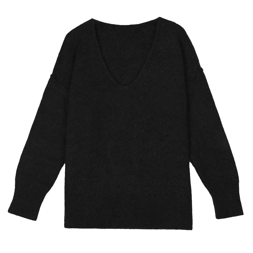 Pull Noir Femme An'ge Ines pas cher