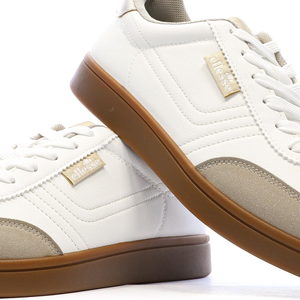 Ellesse Catarina Women's White/Grey Trainers Photo of the Espace des Marques %store% store - view of %key%