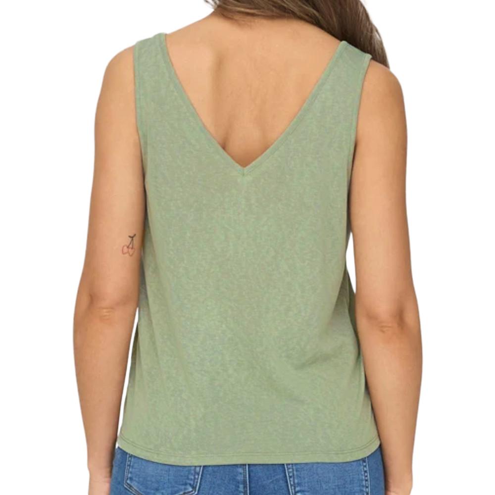 Women’s Green JDY Faustina Tank Top Photo of the Espace des Marques %store% store - view of %key%