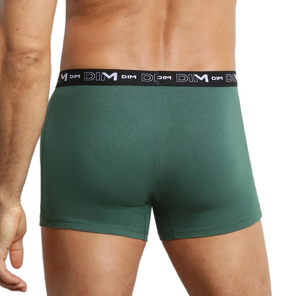 Boxers Noir Dim Homme Coton Stretch X3 vue 3