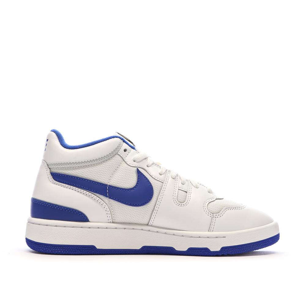 Baskets Blanches/Bleu Homme Nike Attack vue 2