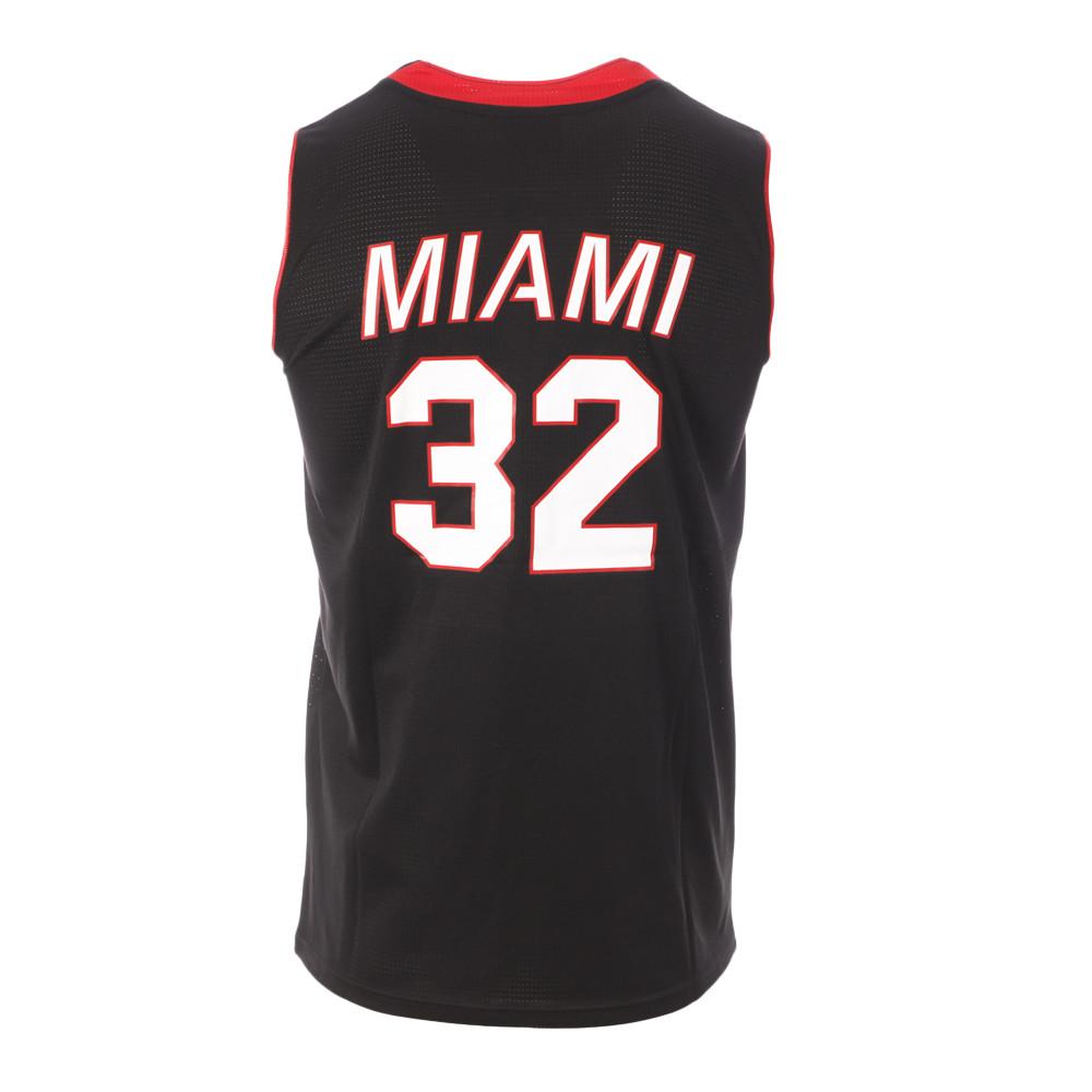 Miami Basketballtrikot Schwarz Mann Sport Zone Miami 32 Ansicht 2