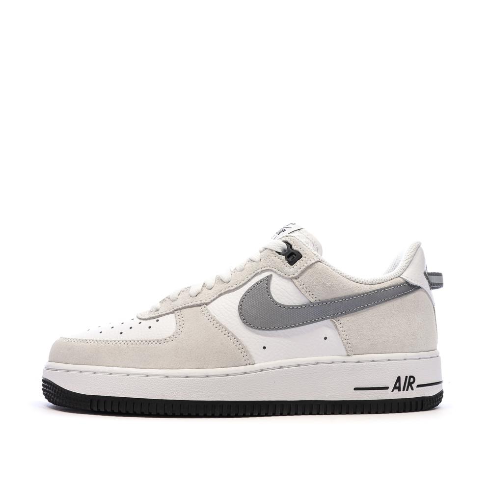 Men’s White/Grey Nike Air Force 1 '07 Lv8 Trainers affordable