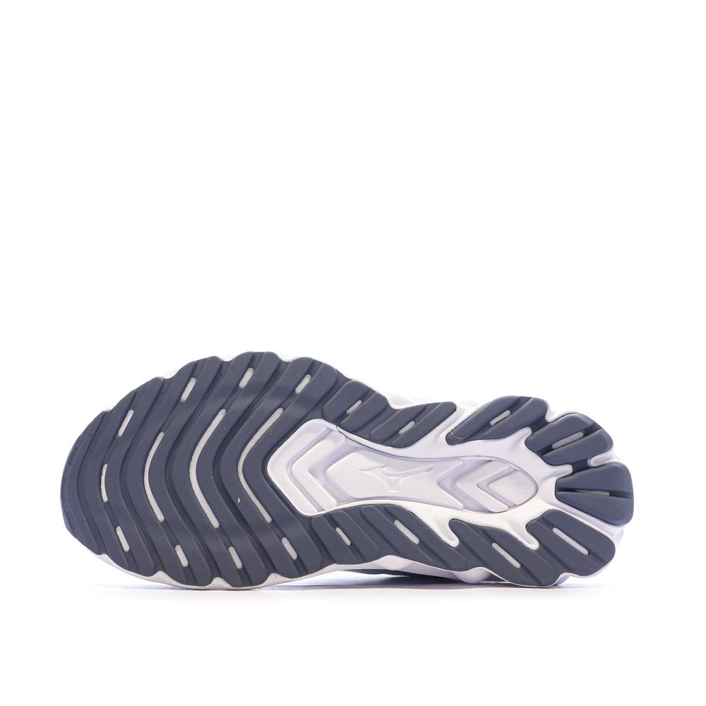Chaussures de Running Blanches Femme Mizuno Wave Skyrise 7 vue 5