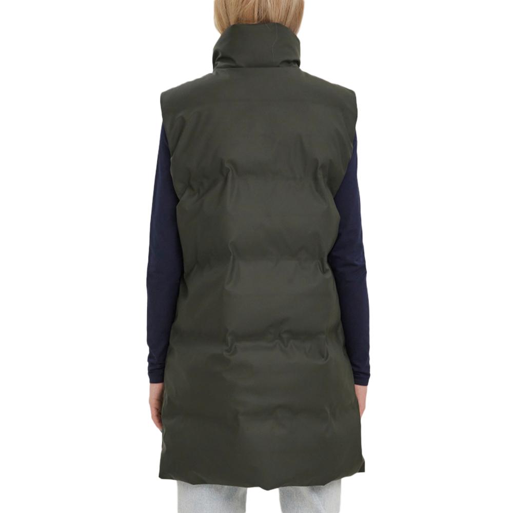 Doudoune sans manche Kaki Femme Vero Moda Coated vue 2
