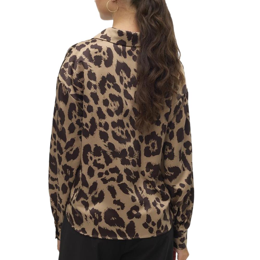 Vero Moda Merle Women's Brown Shirt Photo of the Espace des Marques %store% store - view of %key%
