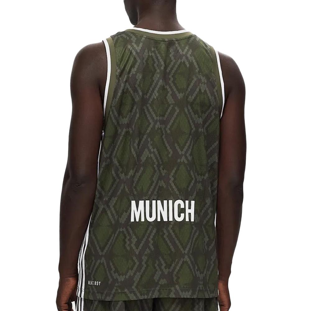 Bayern Munich Men's Basketball Jersey Khaki Adidas BSTN Photo of the Espace des Marques %store% store - view of %key%