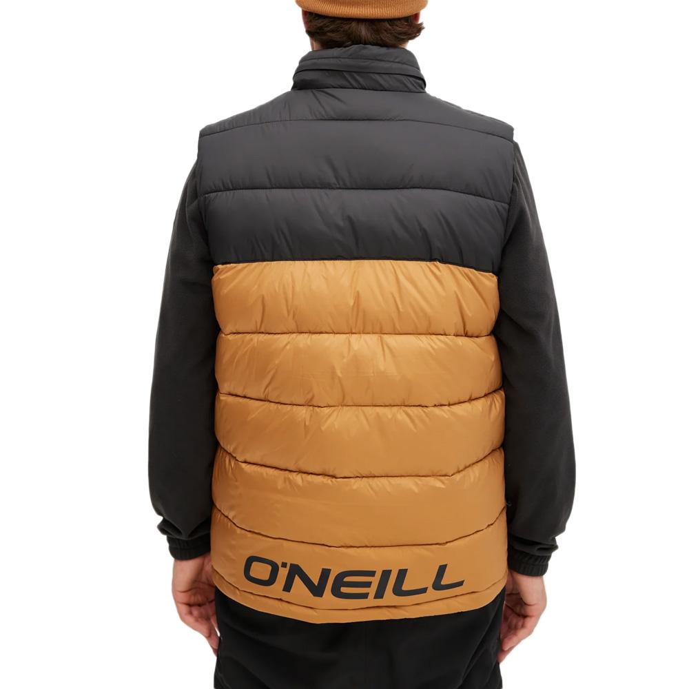 Puffer sin mangas O'Neill Men's Black/Orange O'riginals Puffer ver 2