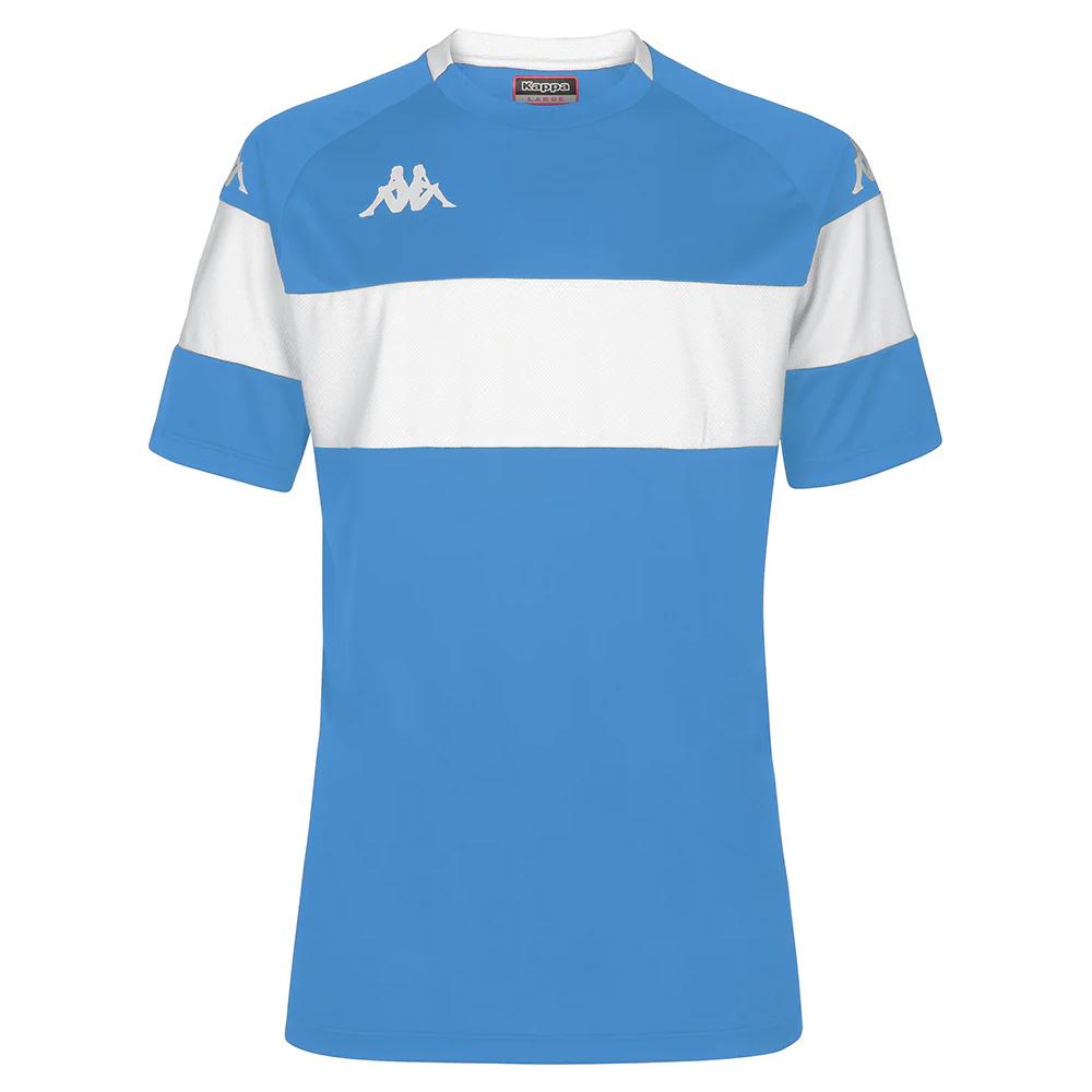 Kappa Dareto Men's White/Blue Sports T-Shirt 33133WWJR affordable