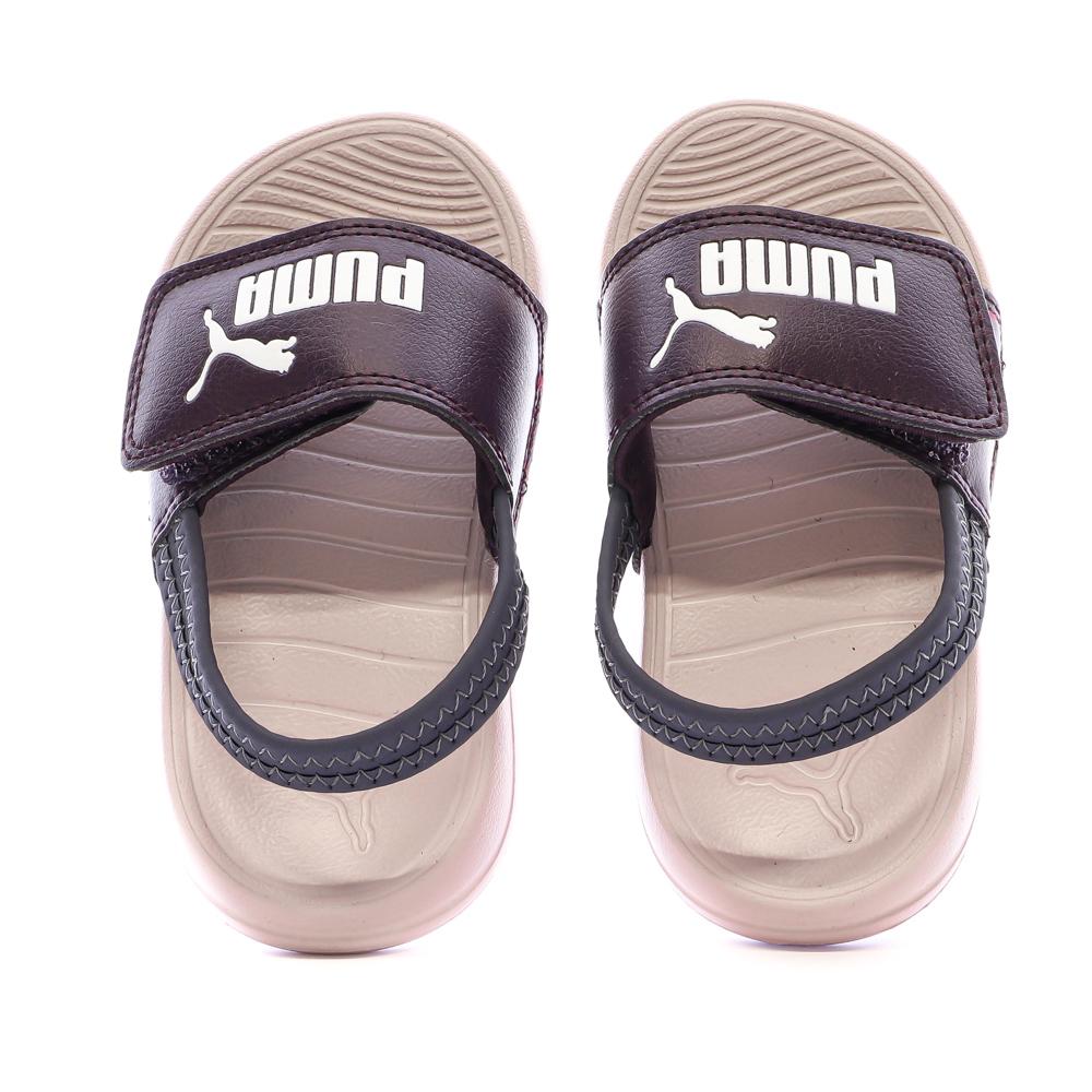Pink/Prune Sandals Child Puma Popcat 20 Photo of the Espace des Marques %store% store - view of %key%