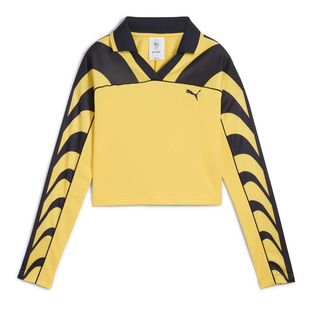 Camiseta Puma Road To Unity Amarillo/Negro, Mujer barato