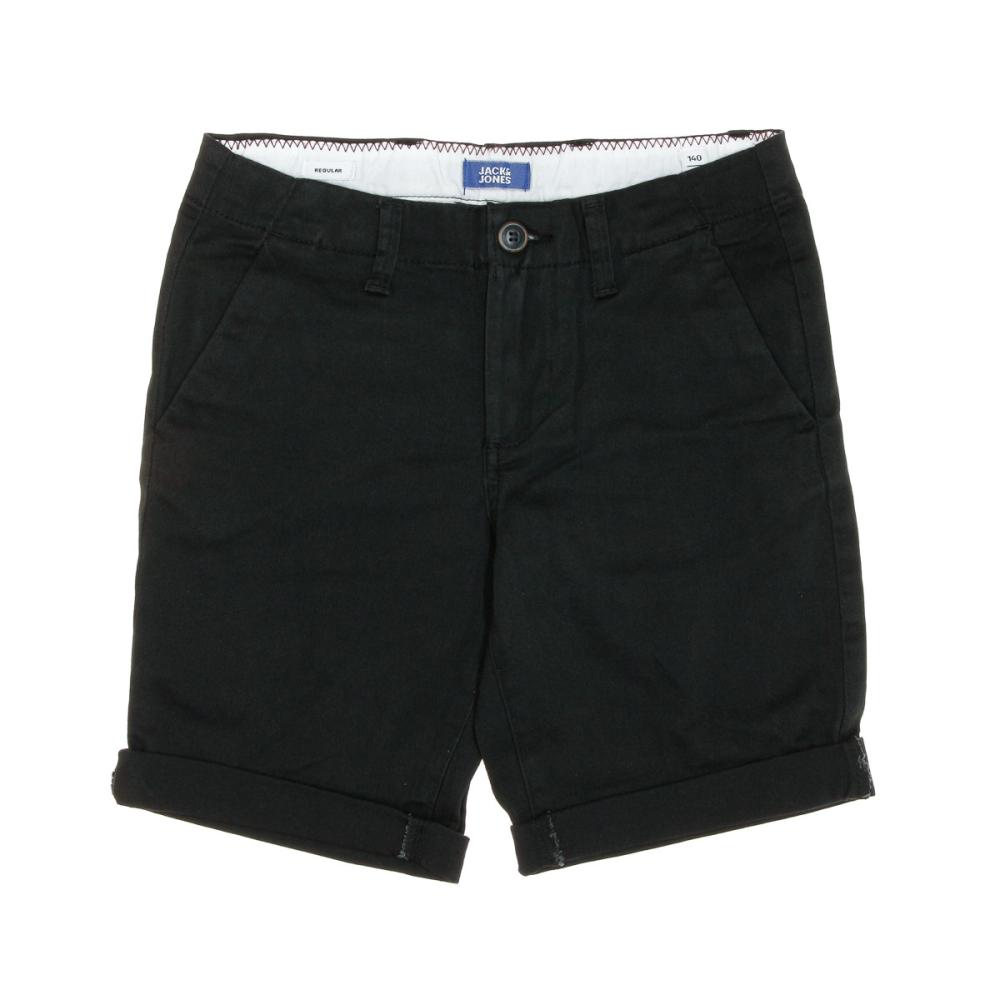 Short Noir Garçon Jack & Jones Basic pas cher