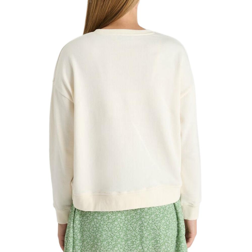 Sudadera beige/verde para niña de Le Temps Des Cerises Ratagi ver 2