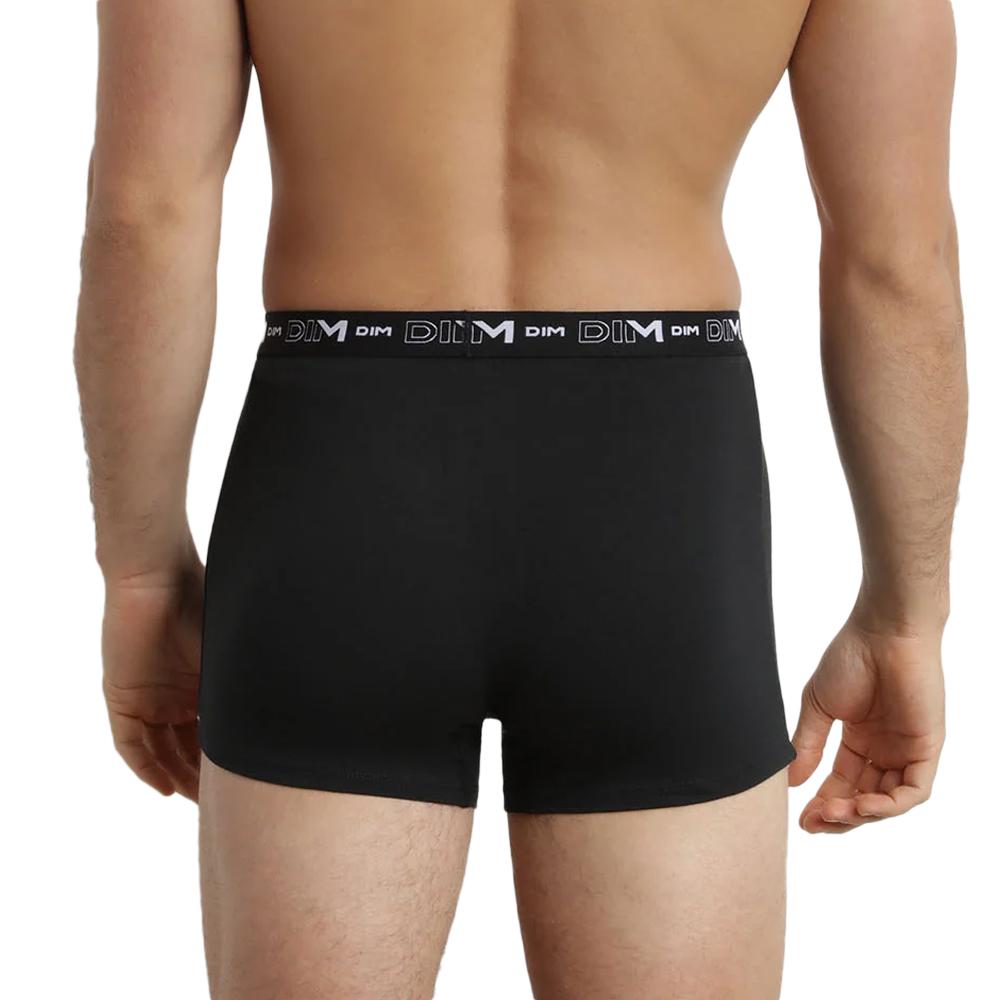 Set of 2 Men's White/Black Boxer Briefs Dim D6596 Photo of the Espace des Marques %store% store - view of %key%