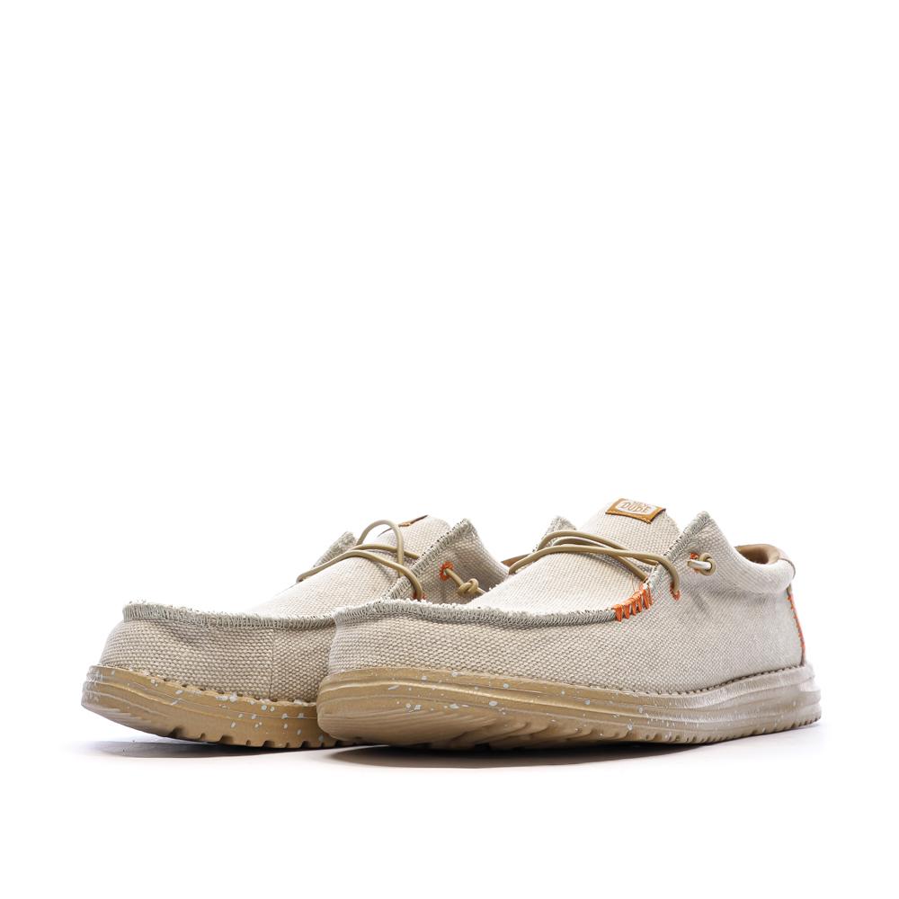 Hey Dude Silver Beige Women’s Shoes Photo of the Espace des Marques %store% store - view of %key%