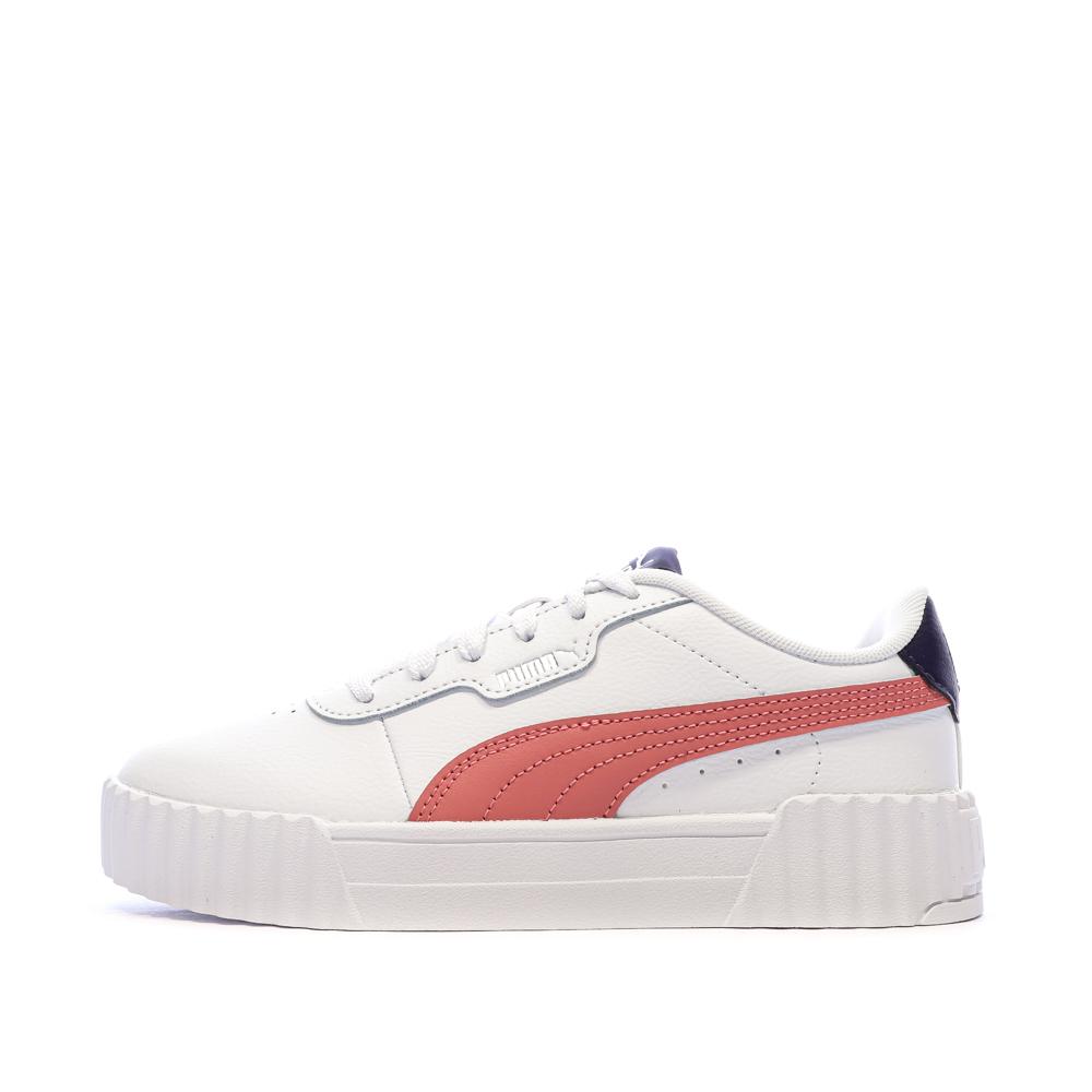 Zapatillas blancas/rosas para niña/mujer Puma Carina 3.0 barato