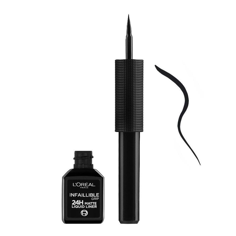 L'Oréal Paris 24-Stunden-Flüssig-Eyeliner „Infaillible“ 01 Matte Black Ansicht 2