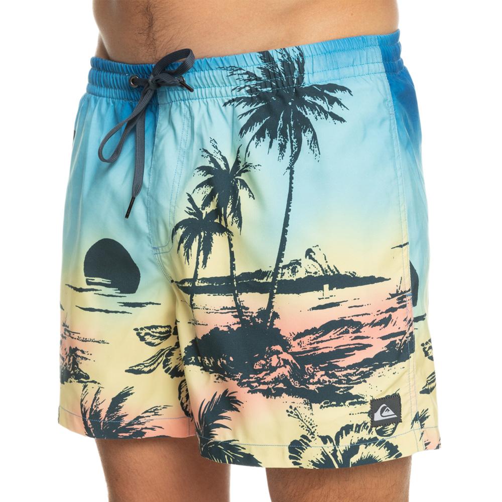 Bañador azul para hombre Quiksilver Paradise 15 Jamv barato