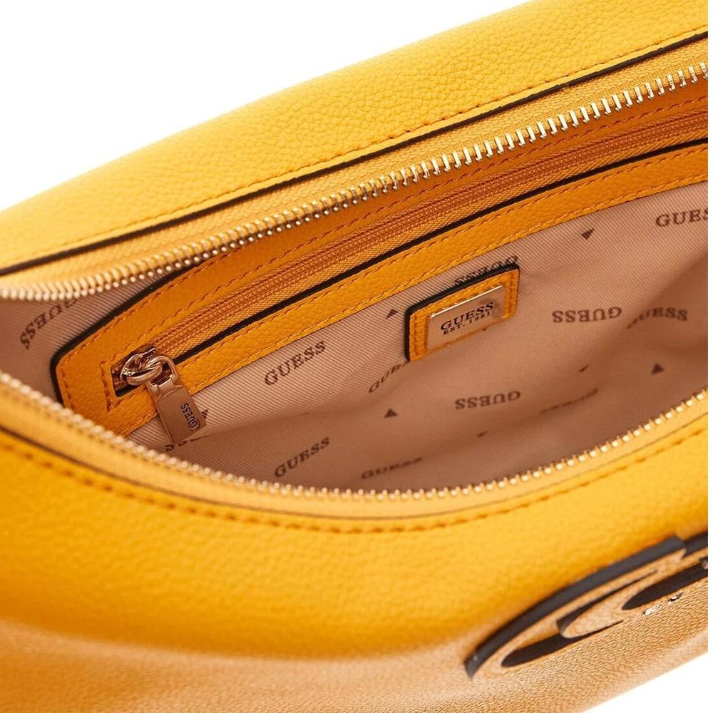 Sac à bandoulière Jaune Femme Guess Shoulder vue 3