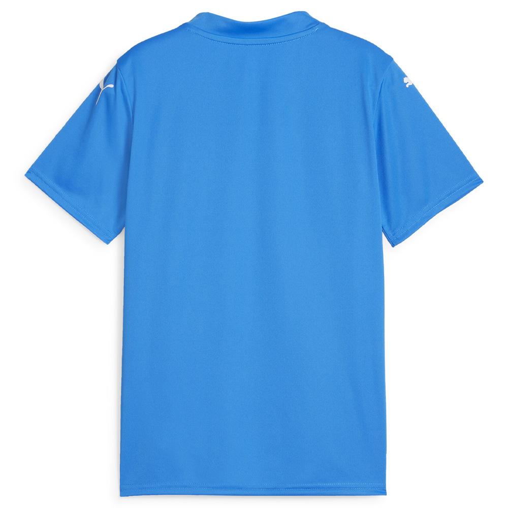 Camiseta de fútbol Puma Teamglory Jr Azul Turquesa Niño ver 2