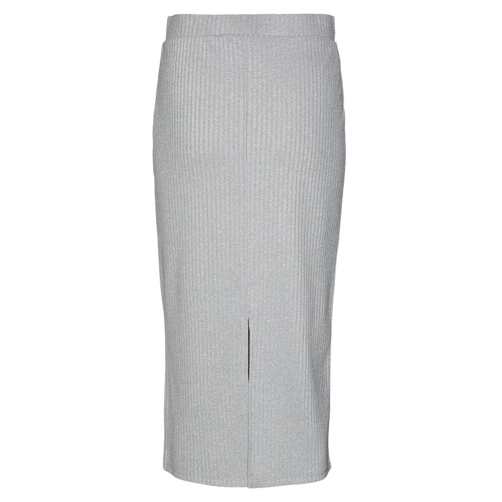 Vero Moda Cora Calf Light Grey Women’s Skirt Photo of the Espace des Marques %store% store - view of %key%