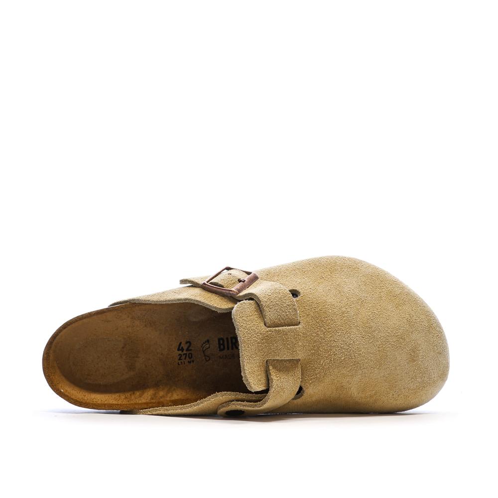 Sabot Latte Mixte Birkenstock Boston vue 4