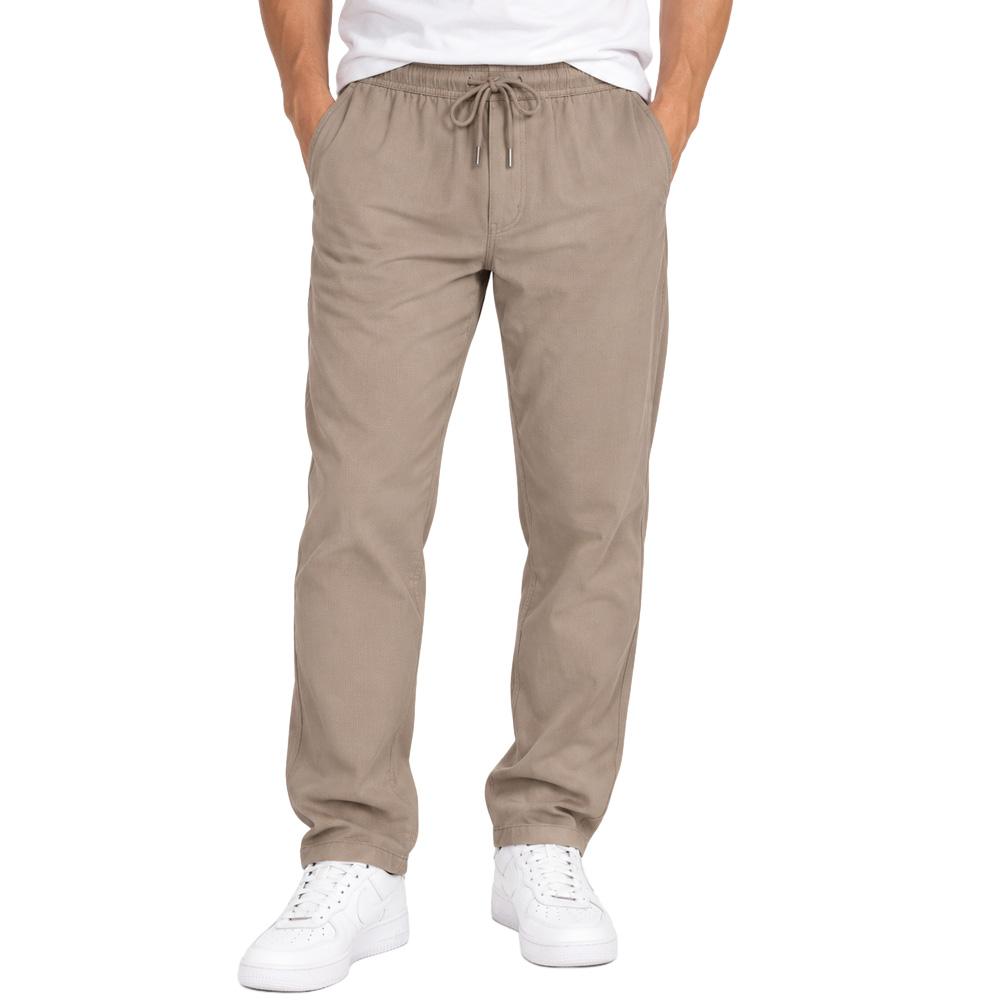 Pantalon fluide Taupe Homme RMS26 Texture pas cher