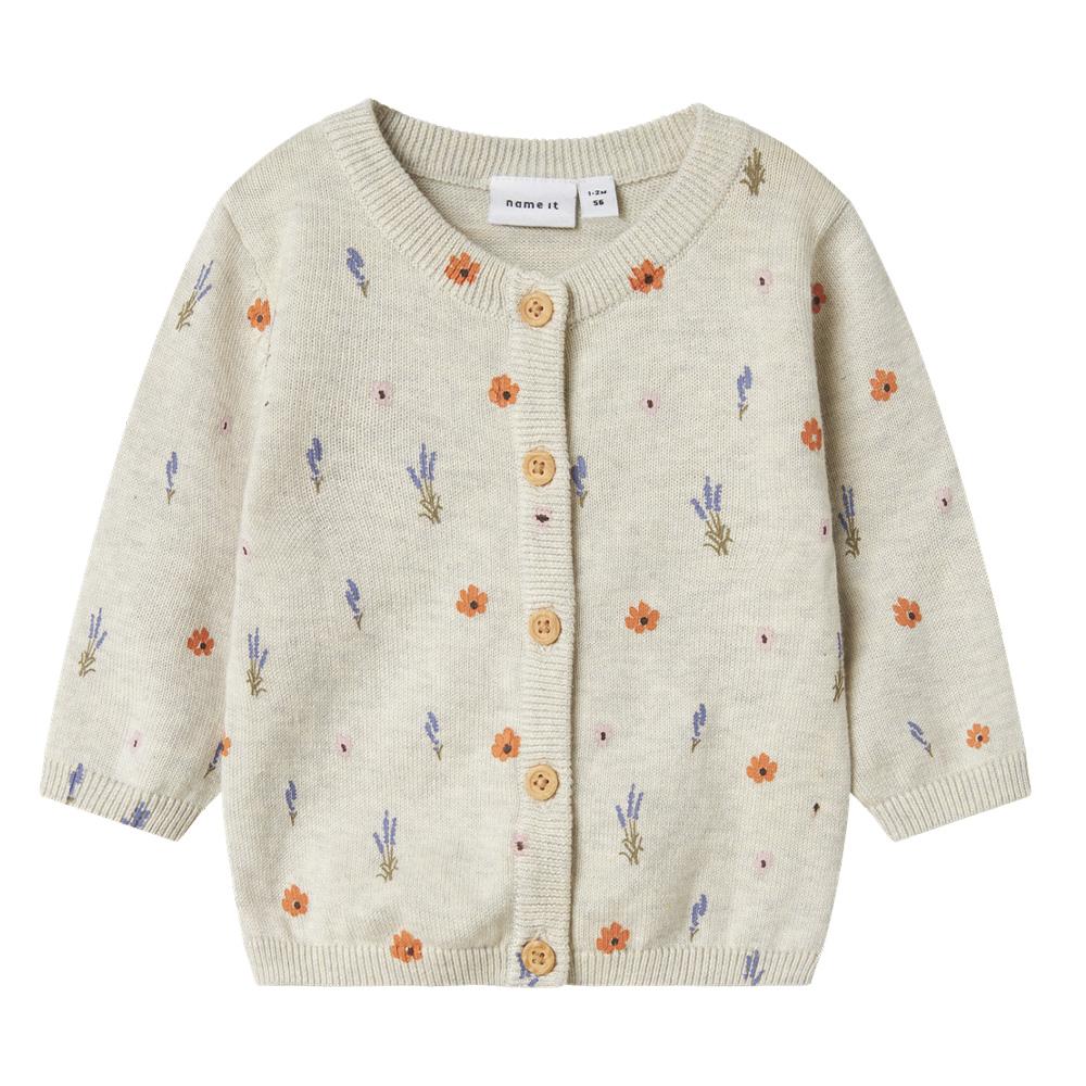 Name it Fohio Jersey Flor Beige Niña barato