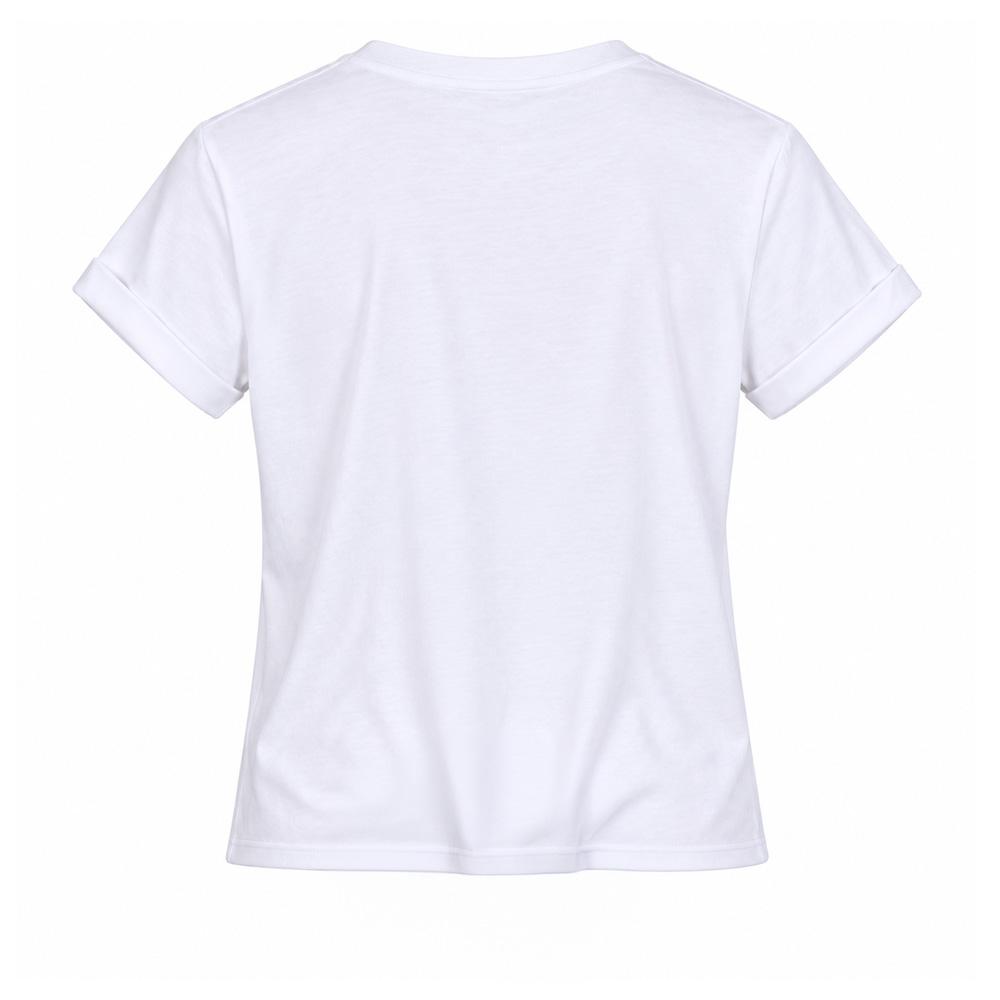 Camiseta blanca/rosa para niña Champion Graphic ver 2