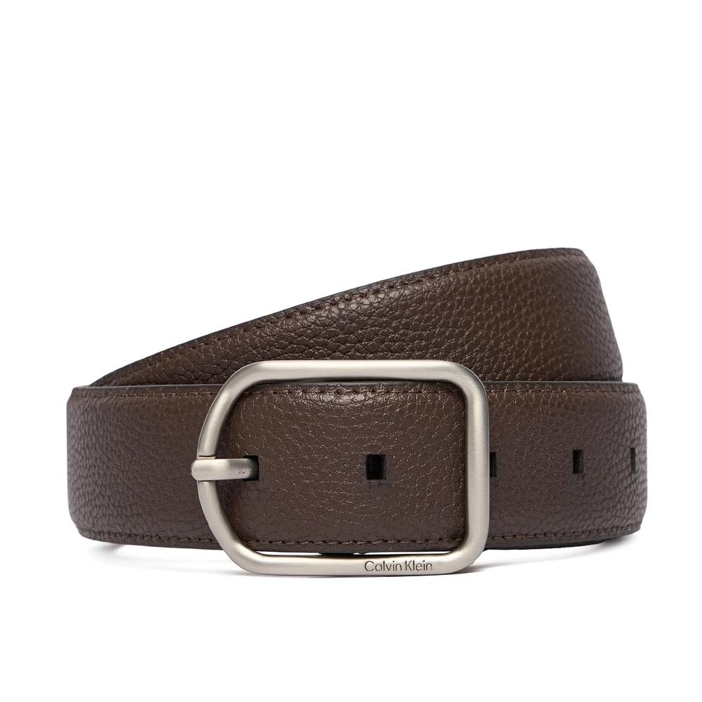 Brown Men's Belt Calvin Klein Jeans Round affordable