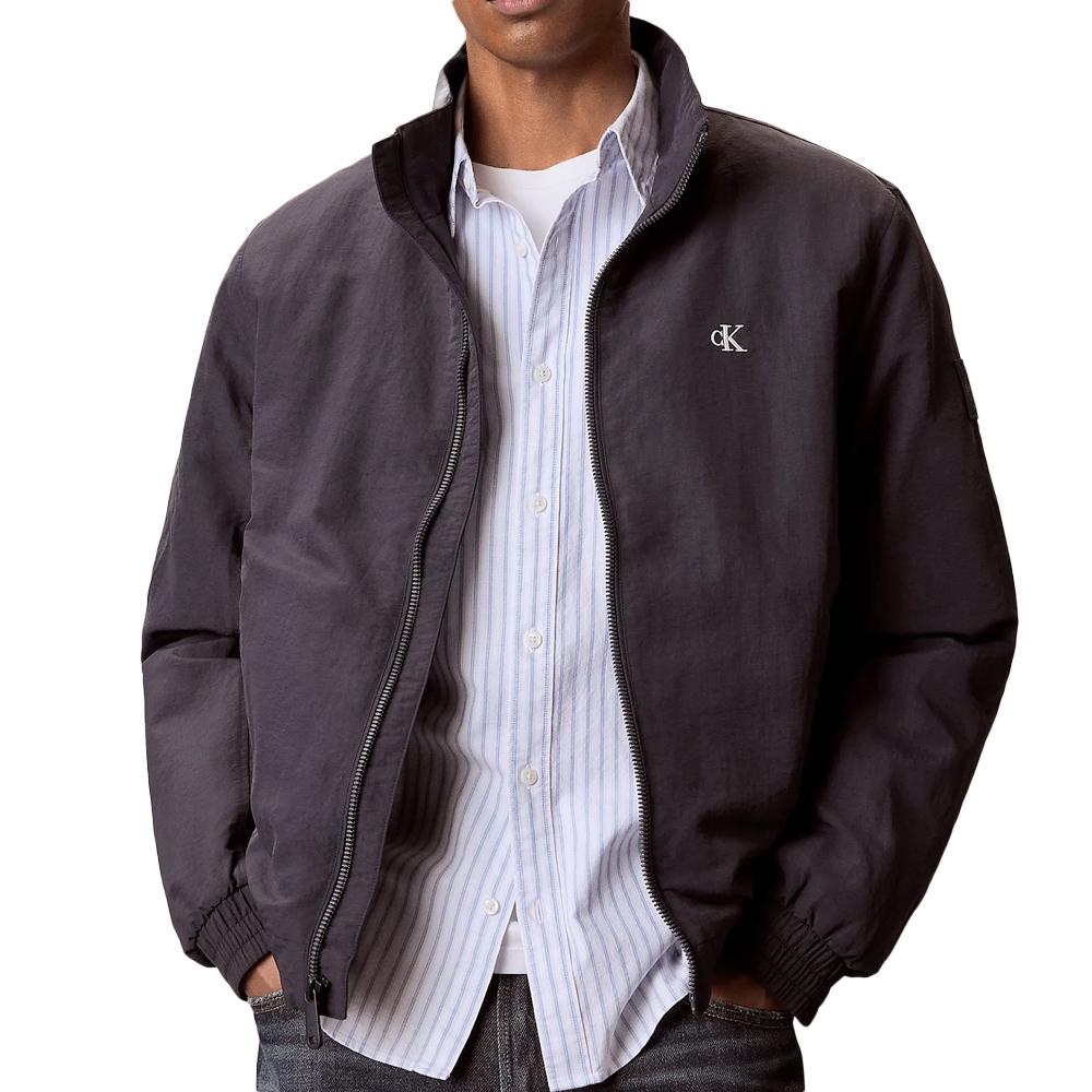 Veste Grise Homme Calvin Klein Jeans Paddedss pas cher