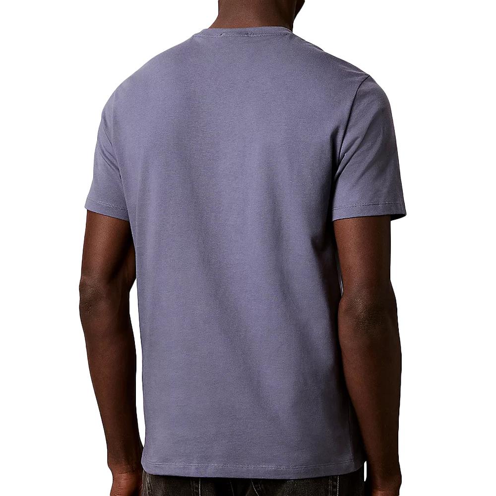 Calvin Klein Jeans Classic Monogram Men’s Blue-Grey T-Shirt Photo of the Espace des Marques %store% store - view of %key%