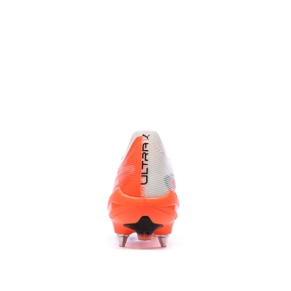 Chaussures de football Blanches/Orange Homme Puma Ultra 5 Ultimate 108343 Photo of the Espace des Marques %store% store - view of %key%