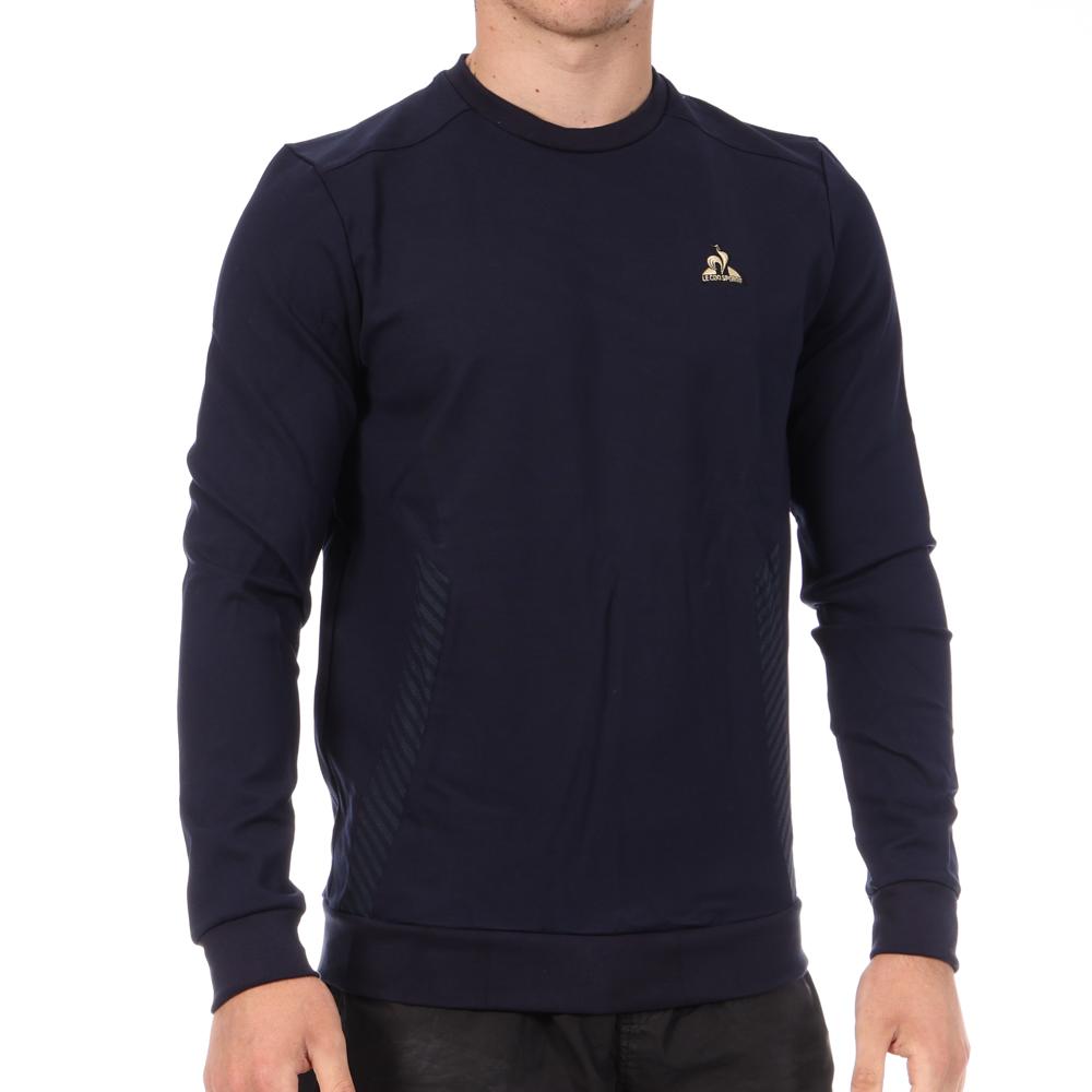 Sweat Black Man Le Coq Sportif Velvet affordable