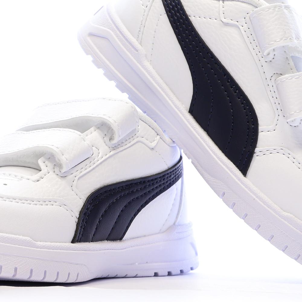 Sneaker Weiß/Schwarz Jungen Puma Shuffle Downtown Ansicht 7