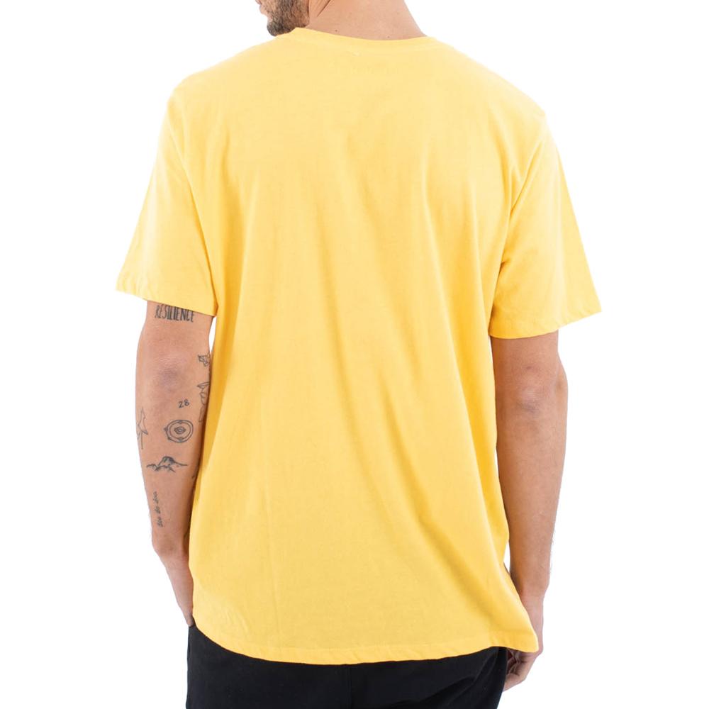 Camiseta Hurley Rolling Hills Yellow ver 2