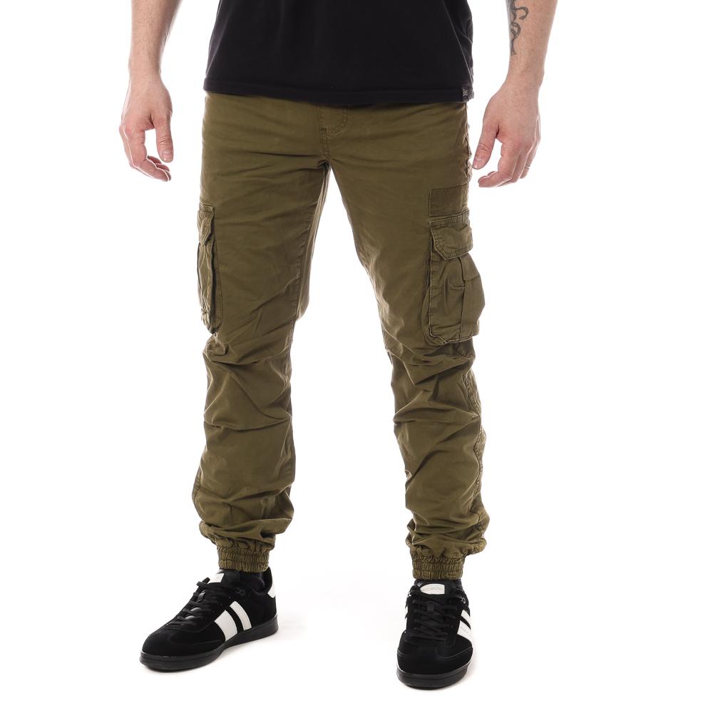 Pantalon Cargo Kaki Homme Paname Brothers Carlos pas cher