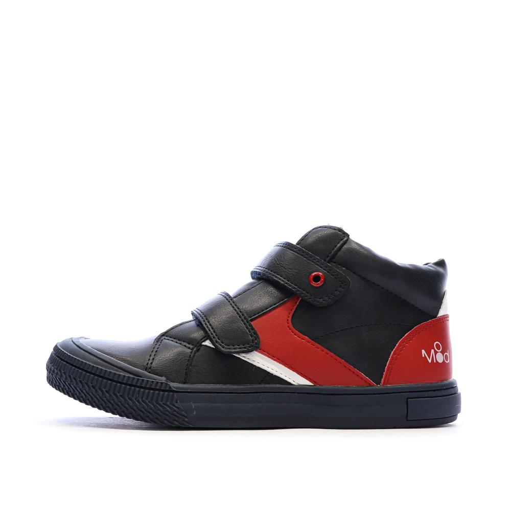 MOD8 Tifun Black/Red Boy's Sneakers 916380 affordable