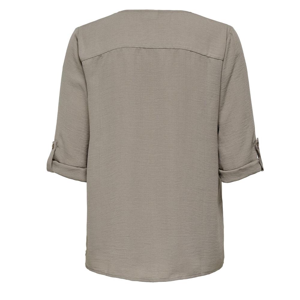 Women's Taupe Blouse JDY DIVYAA Photo of the Espace des Marques %store% store - view of %key%
